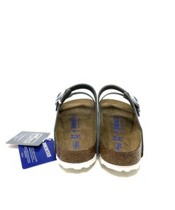 Ciabatte BIRKENSTOCK | Ciabatta Donna Doppia Fascia Metallic Silver