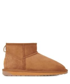 Pelo Tipo Ugg EMU | Stivaletto Pelo Donna Emu Chestnut