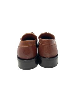 Mocassini IL LACCIO | Mocassino Donna Con Frange E Nappine Cognac