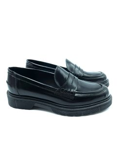 Mocassini IL LACCIO | Mocassino Donna In Pelle Nero