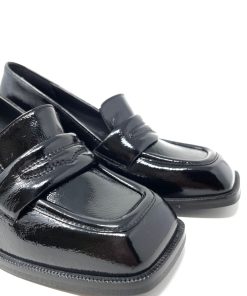 Mocassini IL LACCIO | Mocassino Donna Con Tacco Nero