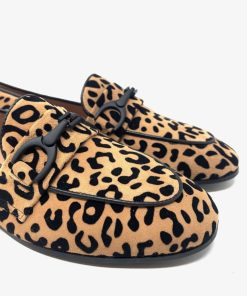 Mocassini IL LACCIO | Mocassino Donna Leopardato Leo+Nero