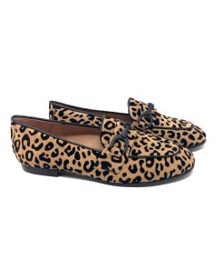 Mocassini IL LACCIO | Mocassino Donna Leopardato Leo+Nero