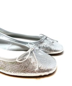 Ballerine IL LACCIO | Ballerina Donna Con Fiocchetto Argento