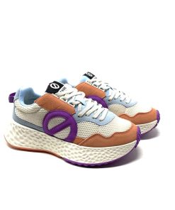 Sneakers NO NAME | Sneaker Donna Suola Alta Melon/Off White