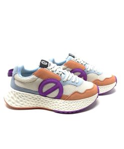 Sneakers NO NAME | Sneaker Donna Suola Alta Melon/Off White