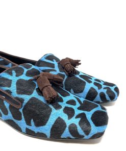 Mocassini IL LACCIO | Mocassino Donna Giraffa Giraffa Bluette