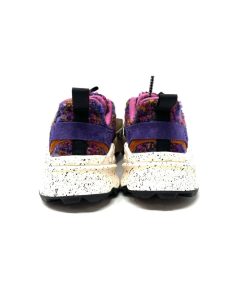 Sneakers FLOWER MOUNTAIN | Sneaker Donna Con Pelo Flower Mountain Brown/Multi