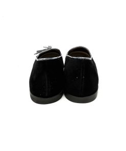 Mocassini IL LACCIO | Mocassino Donna Con Nappine Nero+Canna Fucile