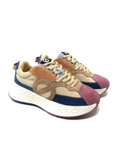 Sneakers NO NAME | Sneaker Donna No Name Beige/Pink