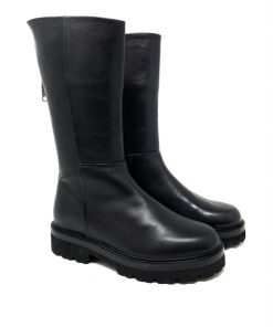 Stivali IL LACCIO | Boots Donna Con Zip Nero