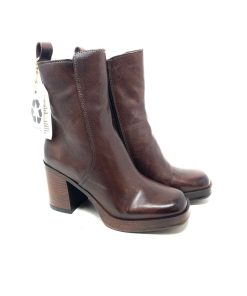 Tronchetti MJUS | Tronchetto Donna Con Zip Chocolate