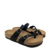 Ciabatte BIRKENSTOCK | Infradito Donna Con Cinturini Earthy Black Veg