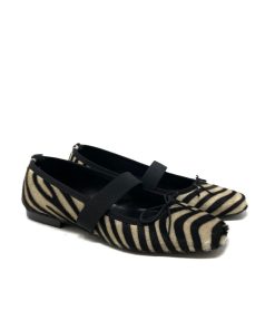 Ballerine IL LACCIO | Ballerina Donna Con Elastico Zebra