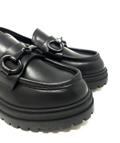 Mocassini IL LACCIO | Mocassino Donna Platform Nero