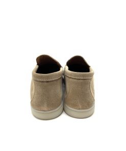 Mocassini IL LACCIO | Mocassino Donna In Camoscio Beige