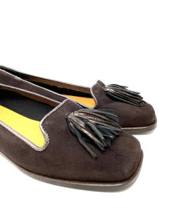 Mocassini IL LACCIO | Mocassino Donna Con Nappine T.Moto+Bronzo