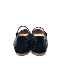 Ballerine IL LACCIO | Ballerina Donna Con Pailettes Nero