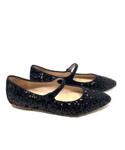 Ballerine IL LACCIO | Ballerina Donna Con Pailettes Nero