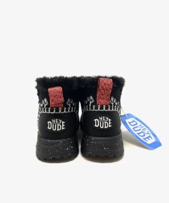 Polacchini HEY DUDE | Polacchini Donna Hey Dude Con Pelo Black