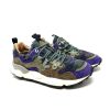 Sneakers FLOWER MOUNTAIN | Sneaker Pelo Flower Mountain Violet Brown