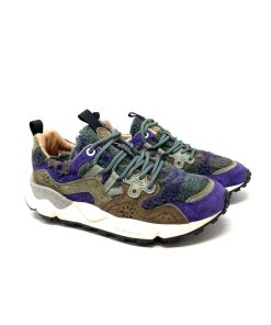 Sneakers FLOWER MOUNTAIN | Sneaker Pelo Flower Mountain Violet Brown