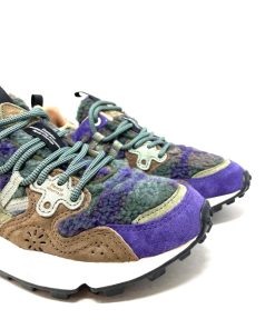 Sneakers FLOWER MOUNTAIN | Sneaker Pelo Flower Mountain Violet Brown