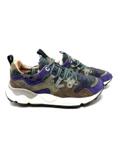 Sneakers FLOWER MOUNTAIN | Sneaker Pelo Flower Mountain Violet Brown