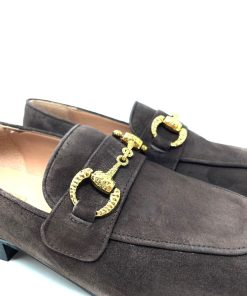 Mocassini IL LACCIO | Mocassino Donna Con Morsetto Caffe