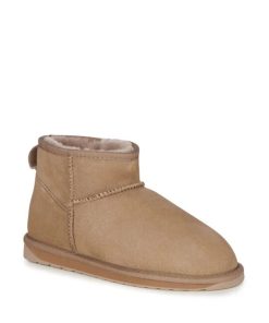 Pelo Tipo Ugg EMU | Stivaletto Pelo Donna Emu Macadamia