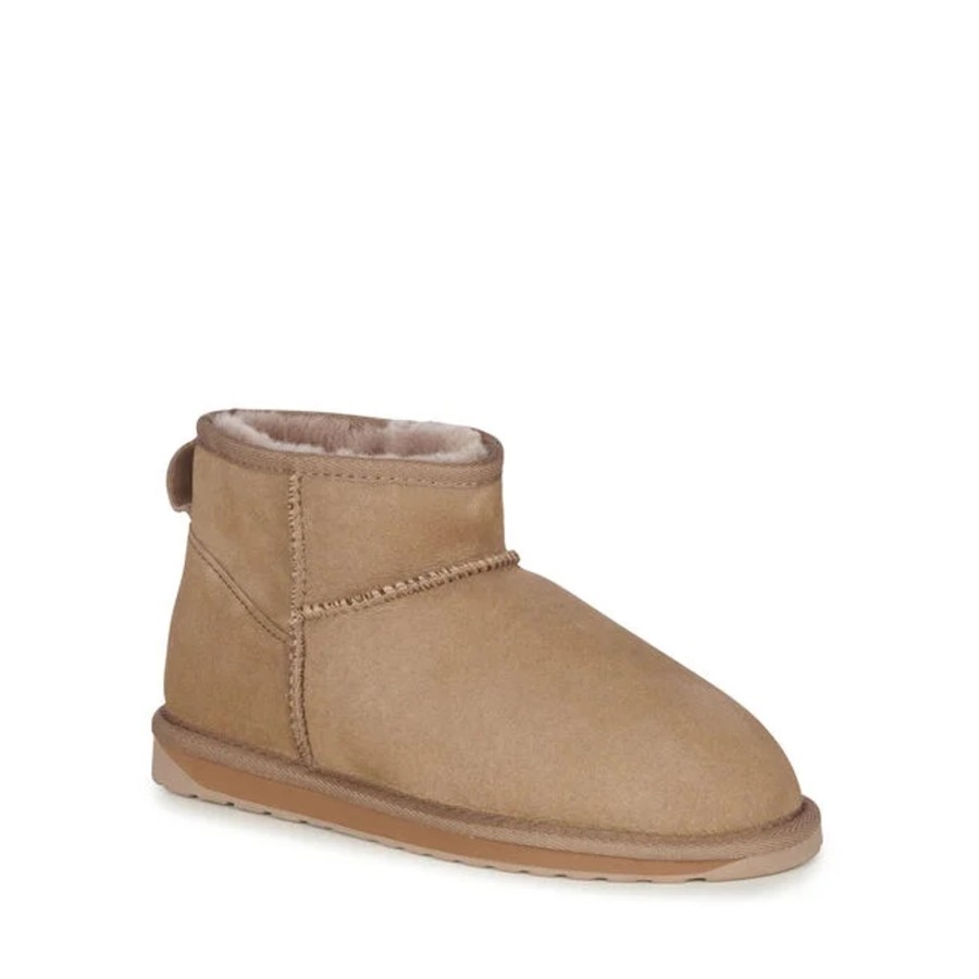 Pelo Tipo Ugg EMU | Stivaletto Pelo Donna Emu Macadamia