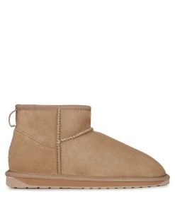 Pelo Tipo Ugg EMU | Stivaletto Pelo Donna Emu Macadamia