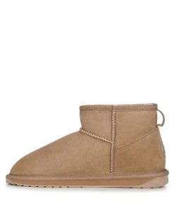 Pelo Tipo Ugg EMU | Stivaletto Pelo Donna Emu Macadamia