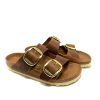 Ciabatte BIRKENSTOCK | Ciabatta Donna Doppia Fascia Cognac