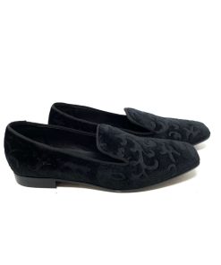 Mocassini IL LACCIO | Mocassino Donna In Velluto Nero